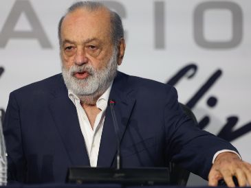 Slim consideró que el país tiene las condiciones para crecer por arriba de 1.5 por cierto debido a la buena relación que hay entre los empresarios y el Gobierno de México. EFE/S. Gutiérrez