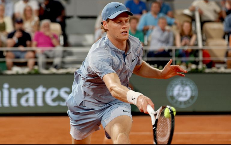 jannik Sinner. El italiano busca en París el único título que le falta en su carrera. EFE/M. Badra
