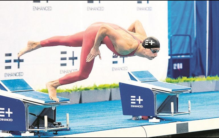 Kristian Gkolomeev. El griego hizo 20.81 segundos en 50 metros libres de la natación, tiempo que de haberse dado en una competencia oficial, sería récord mundial. ESPECIAL