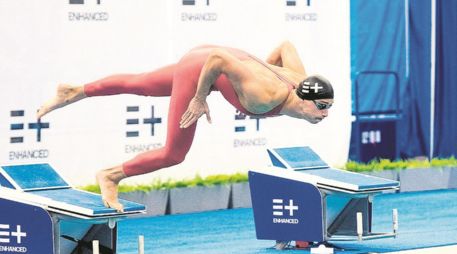 Kristian Gkolomeev. El griego hizo 20.81 segundos en 50 metros libres de la natación, tiempo que de haberse dado en una competencia oficial, sería récord mundial. ESPECIAL