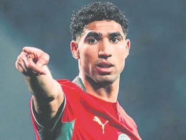 Achraf Hakimi. El marroquí lidera la lista de su Selección. ESPECIAL