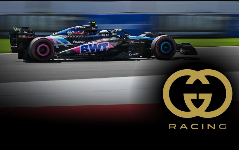 La escudería competirá bajo el nombre de Gucci Racing Alpine Formula One Team a partir de 2027. ESPECIAL / IMAGO7 y X / @gucci