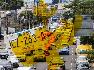 Se estima que 4 de cada 10 coches en el AMG circulan con placas foráneas. EL INFORMADOR / ARCHIVO