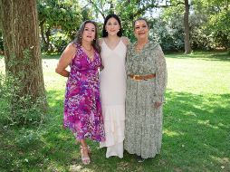 Emma Solórzano, Ana Paula Solórzano Yerenas y Aida Godínez. GENTE BIEN JALISCO / Revista del 29 de mayo 2026