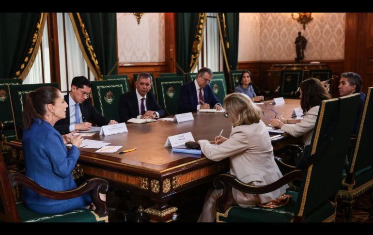 Las reuniones de esta semana permitirán avanzar en dos acuerdos financieros bilaterales diseñados para impulsar las obras del Plan México. X/@Claudiashein