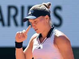 Elena Rybakina. La derrota de la kazaja representa su salida más temprana en un torneo de Grand Slam desde el Abierto de Estados Unidos de 2024. EFE