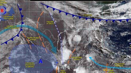 Diversos sistemas meteorológicos confluyen en el territorio mexicano, causando climas variados en las distintas regiones. X/conagua_clima