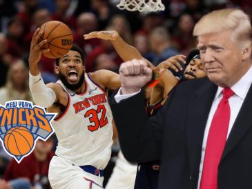 ¿Veremos a Trump en el Madison Square Garden? Los Knicks se juegan un título de liga tras más de veinte años. EFE / ARCHIVO