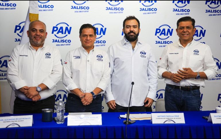 A la par de la presentación de la estrategia, PAN Jalisco anunció a Antonio Padilla Cruz como nuevo coordinador territorial blanquiazul en el estado. EL INFORMADOR / J. Acosta