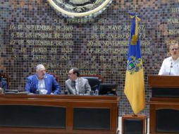El diputado Tonatiuh Bravo, promotor de la propuesta, destacó la aprobación por parte del Congreso de ambos acuerdos. EL INFORMADOR / A. Navarro