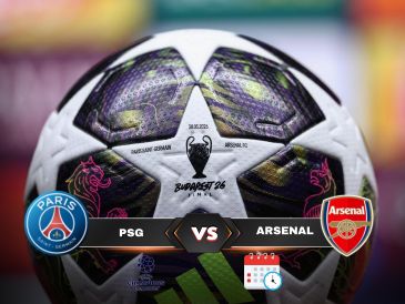 Con el título más codiciado de Europa en juego, el PSV y el Arsenal tienen la oportunidad de marcar una nueva era en el balompié continental. ESPECIAL, EFE / F. Fife y CANVA