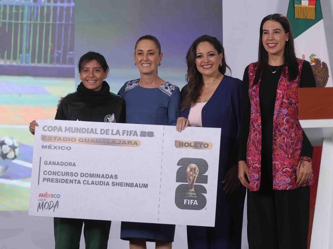 Este viernes, el Gobierno de México anunció este viernes a las cuatro jóvenes ganadoras del concurso 