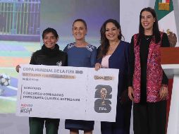 Este viernes, el Gobierno de México anunció a las cuatro jóvenes ganadoras del concurso 