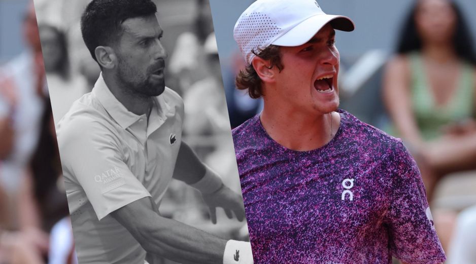 Ante una dura prueba en Roland Garros, Djokovic hizo gala de su garra, combinando su característica defensa con golpes precisos; sin embargo, no fue suficiente ante FonsecaEFE / C. Petit Tesson