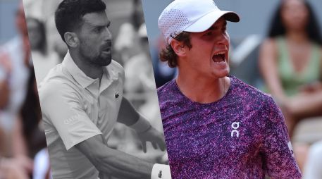 Ante una dura prueba en Roland Garros, Djokovic hizo gala de su garra, combinando su característica defensa con golpes precisos; sin embargo, no fue suficiente ante FonsecaEFE / C. Petit Tesson