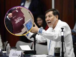 Durante el intercambio de reclamos, voces sin identificar desde otros escaños gritaban 