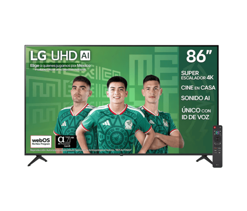 Completa tu experiencia con el Control Magic Remote AI, que incluye un botón AI dedicado. LIVERPOOL&nbsp;