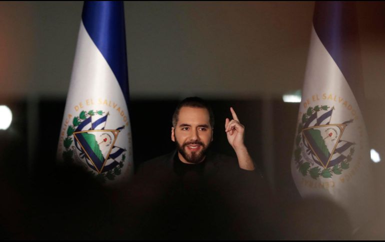 Bukele llegó al 2026 con altos índices de popularidad que ha mantenido sin mayores variaciones a lo largo de sus 7 años consecutivos en el poder. EFE/ R. Sura