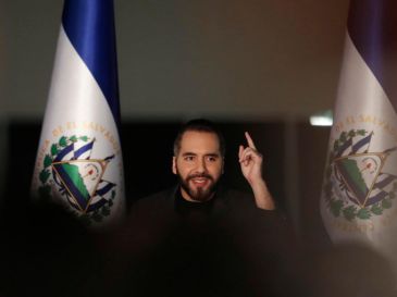 Bukele llegó al 2026 con altos índices de popularidad que ha mantenido sin mayores variaciones a lo largo de sus 7 años consecutivos en el poder. EFE/ R. Sura
