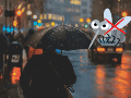 La lluvia generalmente viene acompañada de ráfagas de viento que representan otro desafío para los mosquitos. UNSPLASH / CANVA