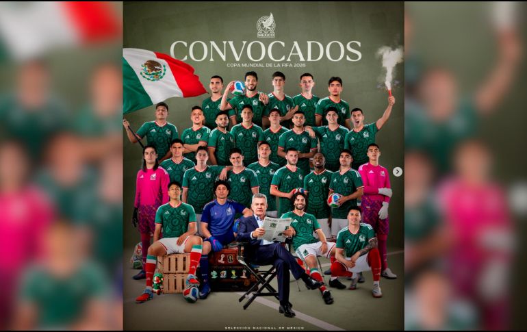 En10 días, la Selección Mexicana dará el primer paso en su camino dentro de la Copa del Mundo de Norteamérica 2026, un torneo que tendrá a México como uno de sus países anfitriones. INSTAGRAM / @miseleccionmx