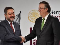 El nuevo director releva en esta etapa a Santiago Nieto, a quien Ebrard le reconoció un esfuerzo importante en la actualización y reformas dentro del instituto. X / @m_ebrard