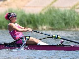 La regiomontana Kenia Lechuga escribió una página importante en el remo mexicano al consagrarse campeona de la Copa del Mundo celebrada en Sevilla. X / @COM_Mexico