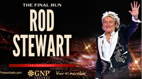 Rod Stewart promete un espectáculo dinámico y visualmente impresionante para su gira del adiós. ESPECIAL/OCESA