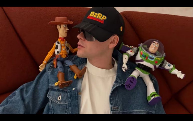 Bizarrap se mostró muy contento por colaborar con Pixar. INSTAGRAM/bizarrap