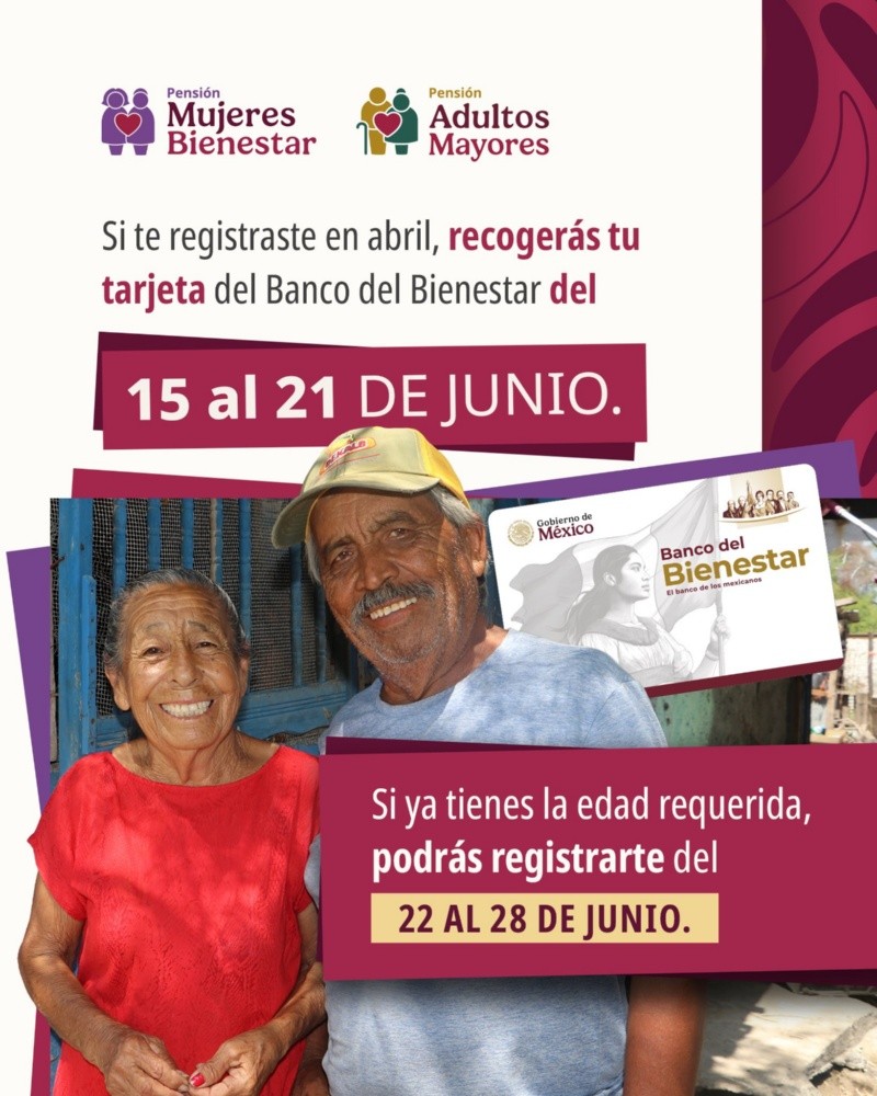 &nbsp;La entrega de los plásticos se realizará del lunes 15 al domingo 21 de junio de 2026. ESPECIAL