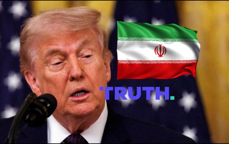 Esto escribio Trump en Truth Social respecto a las negociaciones con Irán y una supuesta suspensión de las mismas. EFE / ARCHIVO