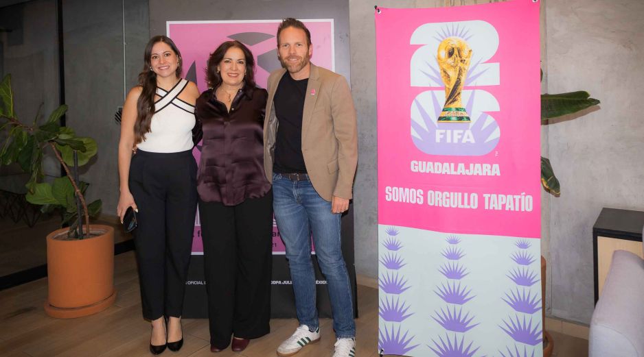 Montserrat Hidalgo, Olimpia Cabral y Andrés Labán. GENTE BIEN JALISCO / Revista del 5 de junio 2026