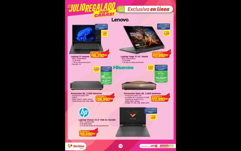 Folleto de ofertas relámpago con Julio Regalado para hoy y mañana 3 y 4 de junio. ESPECIAL