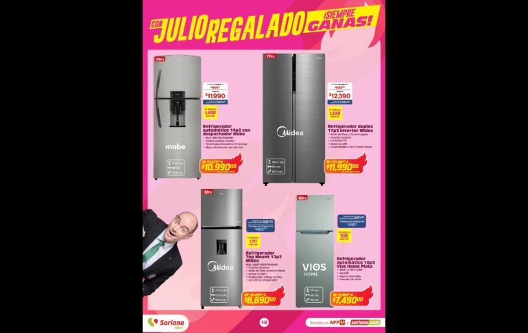 Folleto de ofertas relámpago con Julio Regalado para hoy y mañana 3 y 4 de junio. ESPECIAL