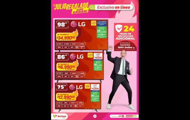 Folleto de ofertas relámpago con Julio Regalado para hoy y mañana 3 y 4 de junio. ESPECIAL