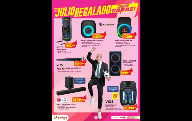 Folleto de ofertas relámpago con Julio Regalado para hoy y mañana 3 y 4 de junio. ESPECIAL
