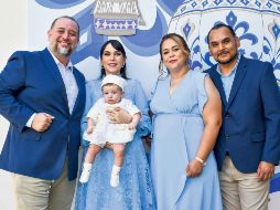 José Alejandro Michel, Sara Judith Sahagún, José Sebastián Michel, Ana Laura Barajas y Alvaro César Sahagún. GENTE BIEN JALISCO / Revista del 5 de junio 2026