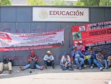 La dirigencia sindical activará un plan de acción que contempla bloqueos carreteros estratégicos y plantones permanentes si no se cumplen sus demandas. SUN/S. Cadena