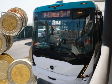 El costo del pasaje para utilizar la Línea 5, conocida oficialmente como Mi Macro Aeropuerto, está definido por el sistema de transporte masivo del Estado. ESPECIAL / Gobierno de Tlajomulco y CANVA