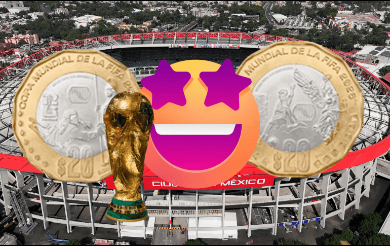 Tener una de estas monedas en la palma de la mano es una forma simbolica de conectar con el Mundial 2026. EFE / ARCHIVO / EL INFORMADOR / ARCHIVO / ESPECIAL / BANXICO