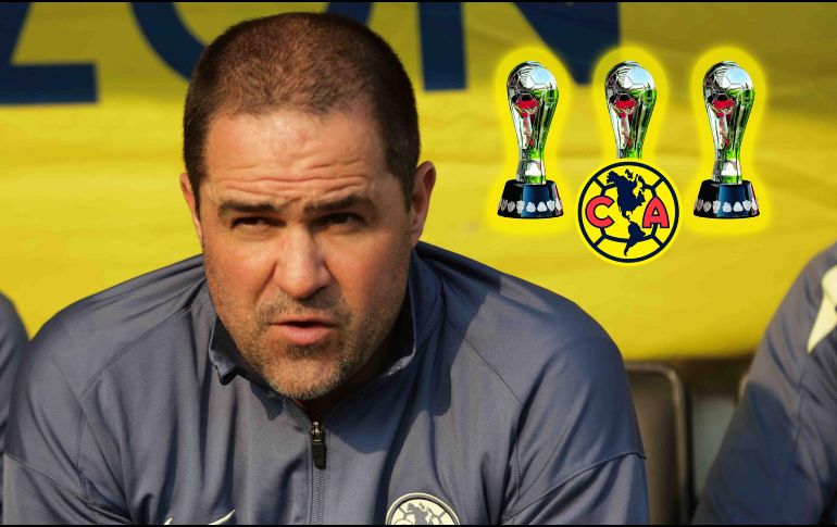André Jardine se despidió del Club América este jueves en conferencia de prensa. SUN / ARCHIVO