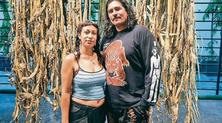 Los artistas Maria Maea y Rafa Esparza presentan “AV”, una instalación inmersiva que explora temas de migración, territorio y pertenencia. EL INFORMADOR/ F. Salcedo
