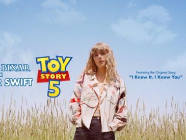 Taylor Swift contó que la inspiración para la canción surgió después de tener acceso a una versión preliminar de Toy Story 5. X/taylorswift13