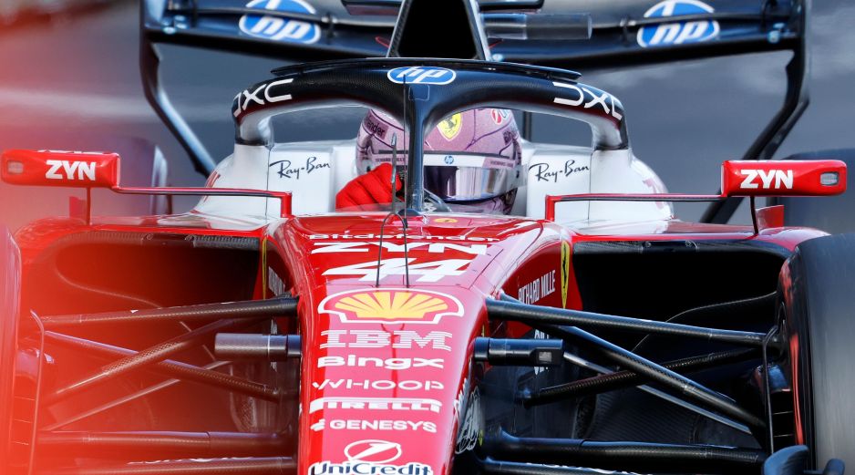 Hamilton registró una vuelta de 1:13.026 en el circuito urbano de Montecarlo para superar por poco más de una décima a Leclerc. EFE / S. Nogier