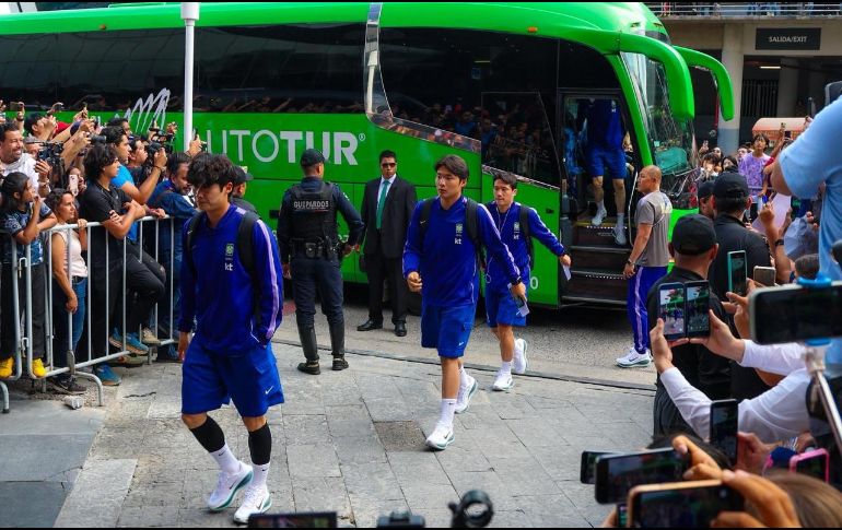 Este viernes, la Selección de Corea del Sur llegó a Guadalajara. EL INFORMADOR / A. NAVARRO