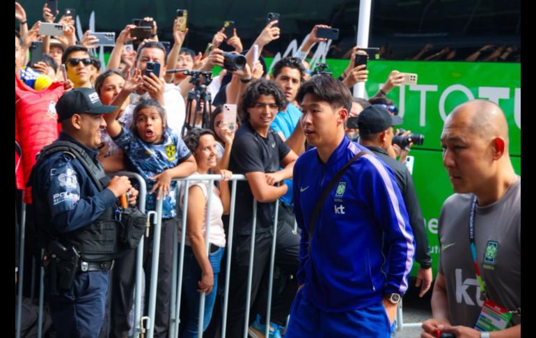 Este viernes, la Selección de Corea del Sur llegó a Guadalajara. EL INFORMADOR / A. NAVARRO