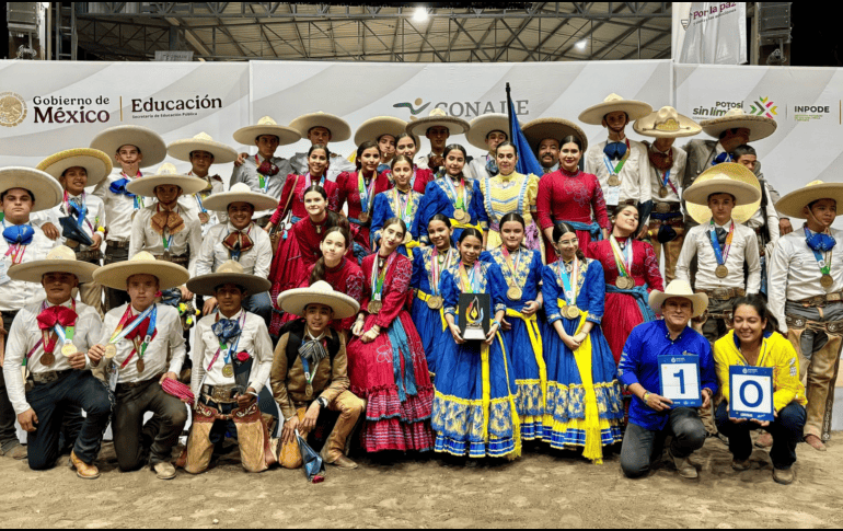 Jalisco finaliza su participación con mil 116 preseas. GOBIERNO DE JALISCO/ESPECIAL