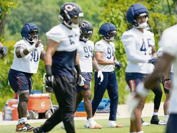 Los Bears saldrían de Illinois por primera vez desde su fundación en 1920. AP