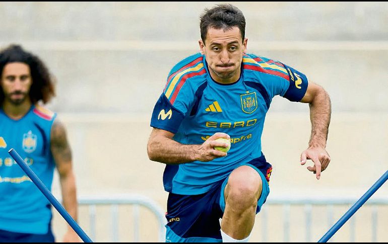 El delantero Mikel Oyarzabal apunta a liderar el ataque español ante la ausencia de Lamine Yamal. ESPECIAL