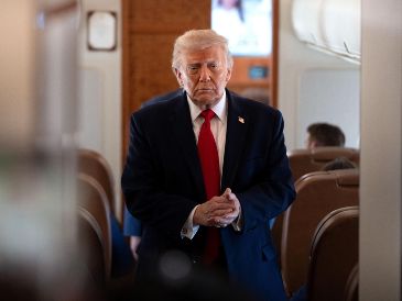 Todo esto ocurrió a pesar de que Trump dijo en una entrevista con el Financial Times que Netanyahu "no tiene más opción" que aceptar el acuerdo que Washington negocie con Teherán. AP/M. Schiefelbein